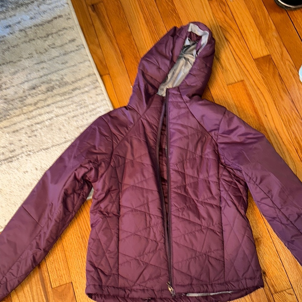 Purple Quilted Jacket